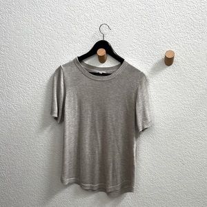 Cyrus taupe sweater t shirt
